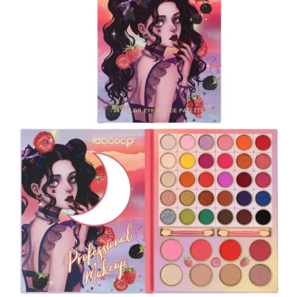 Berry Fantasy Princess Eye and Face Palette